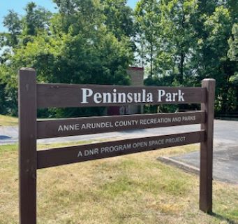 Peninsula Park sign